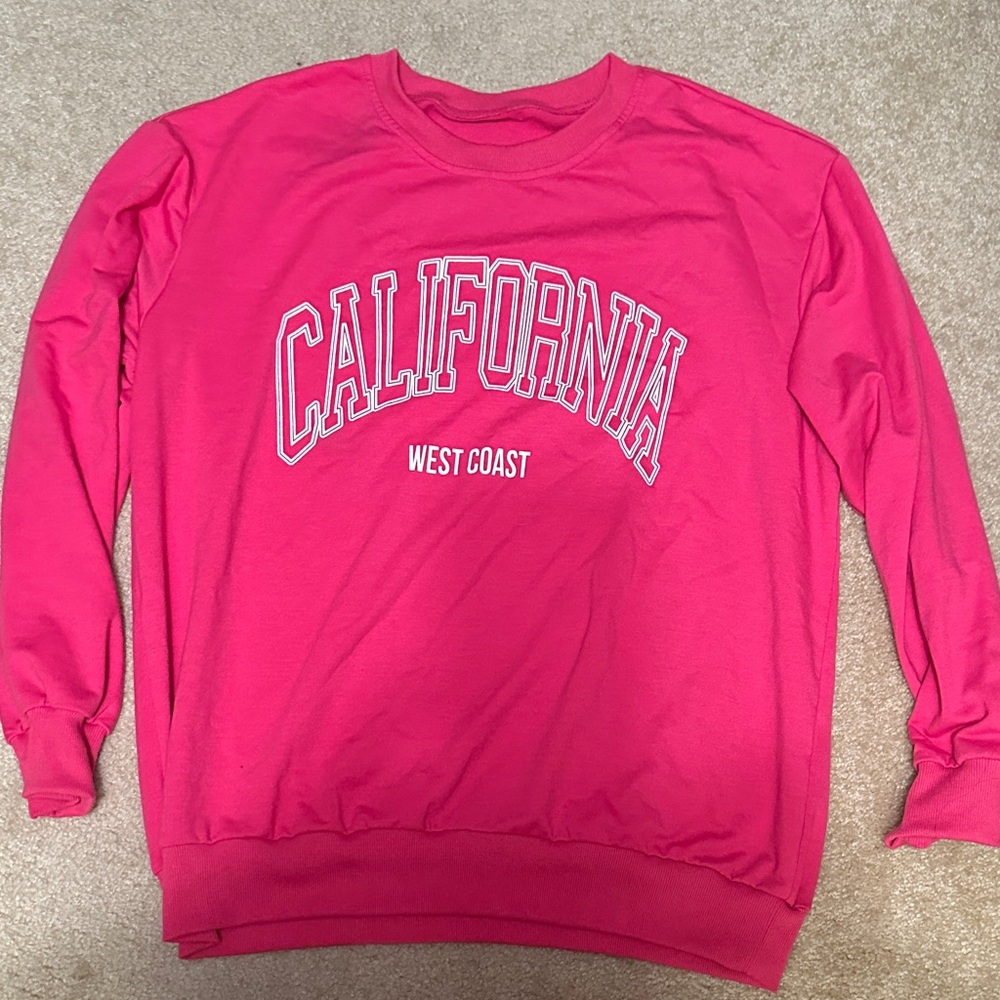 Pink California West Coast Sweatshirt
